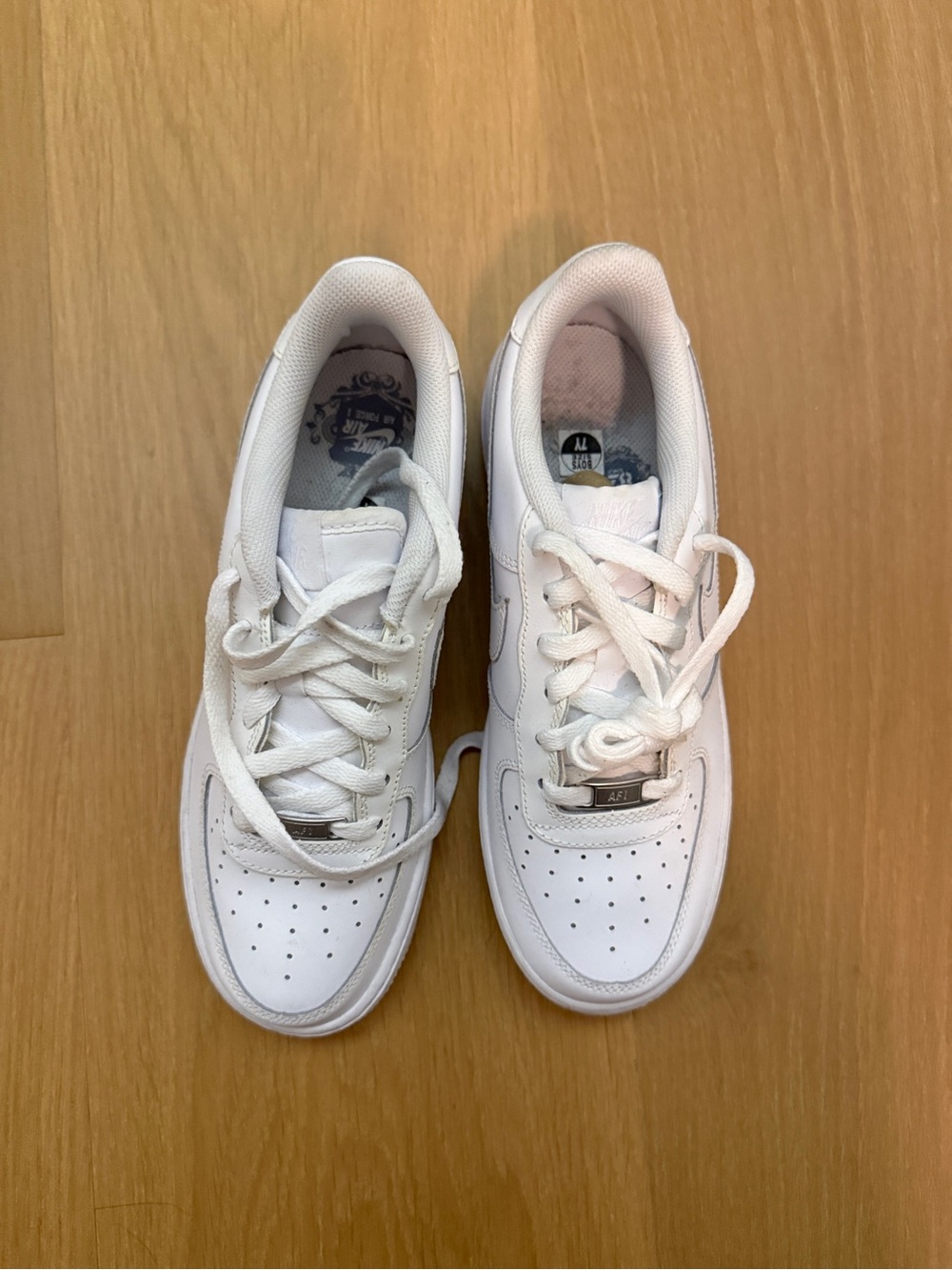 Nike Air Force 1 White Low-Top Sneakers
